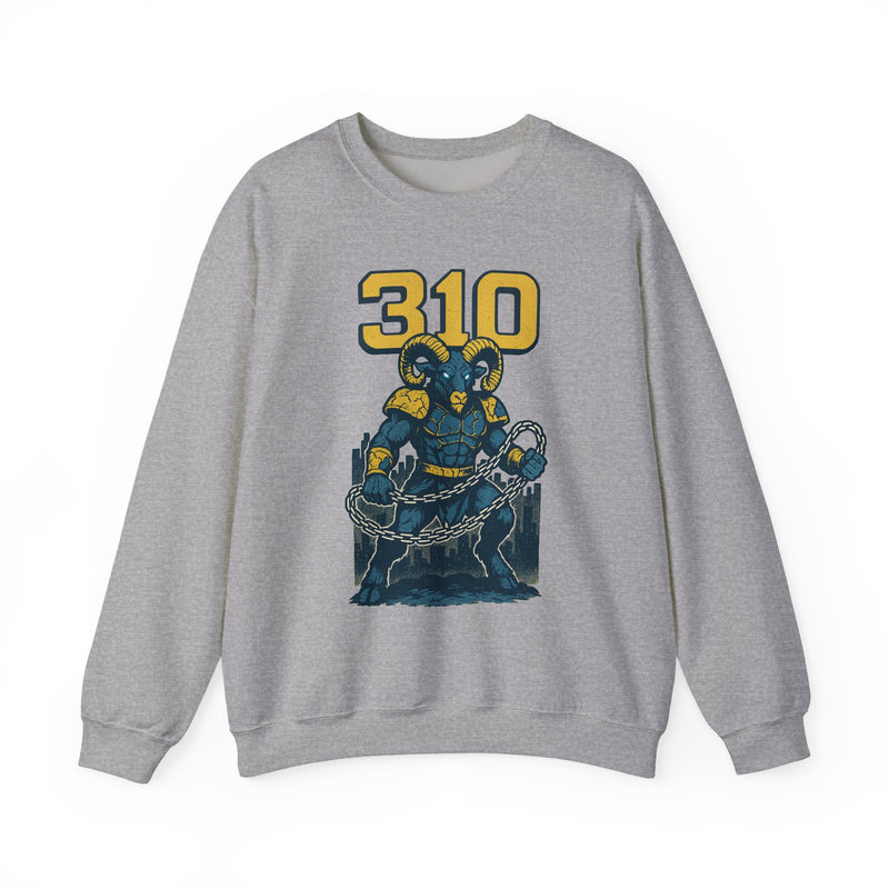 The Faultbinder | Los Angeles Area Code Football Sweatshirt