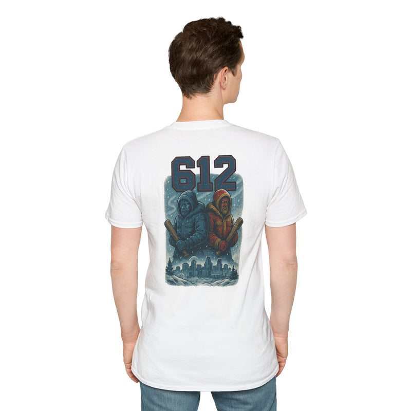 Icebound Sentinels | Minnesota Area Code Baseball Tee