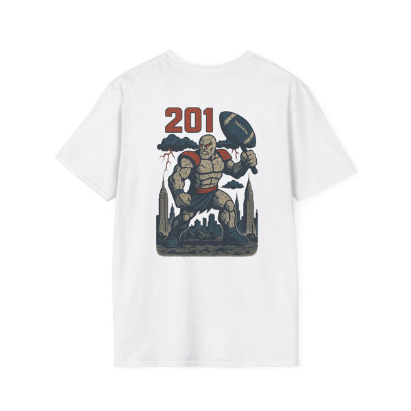 The Silencebreaker | New York Area Code Football Tee