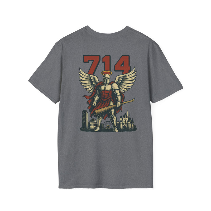 Halo Knight | Los Angeles Area Code Baseball Tee