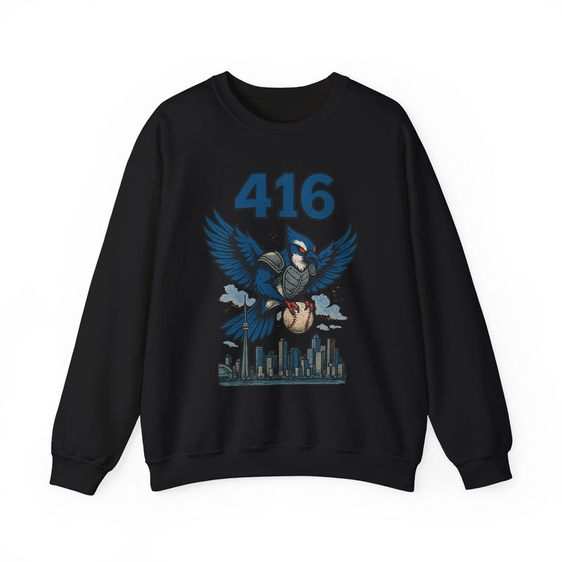 The Sky Talons | Toronto Area Code Baseball Sweatshirt