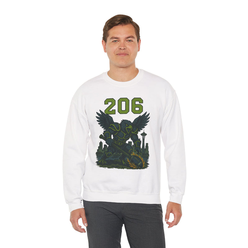 The Stormreign | Seattle Area Code Football Sweatshirt