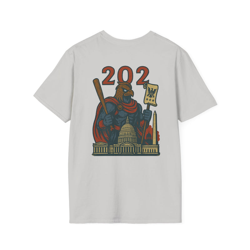 The Vigilant Order | Washington Area Code Baseball Tee