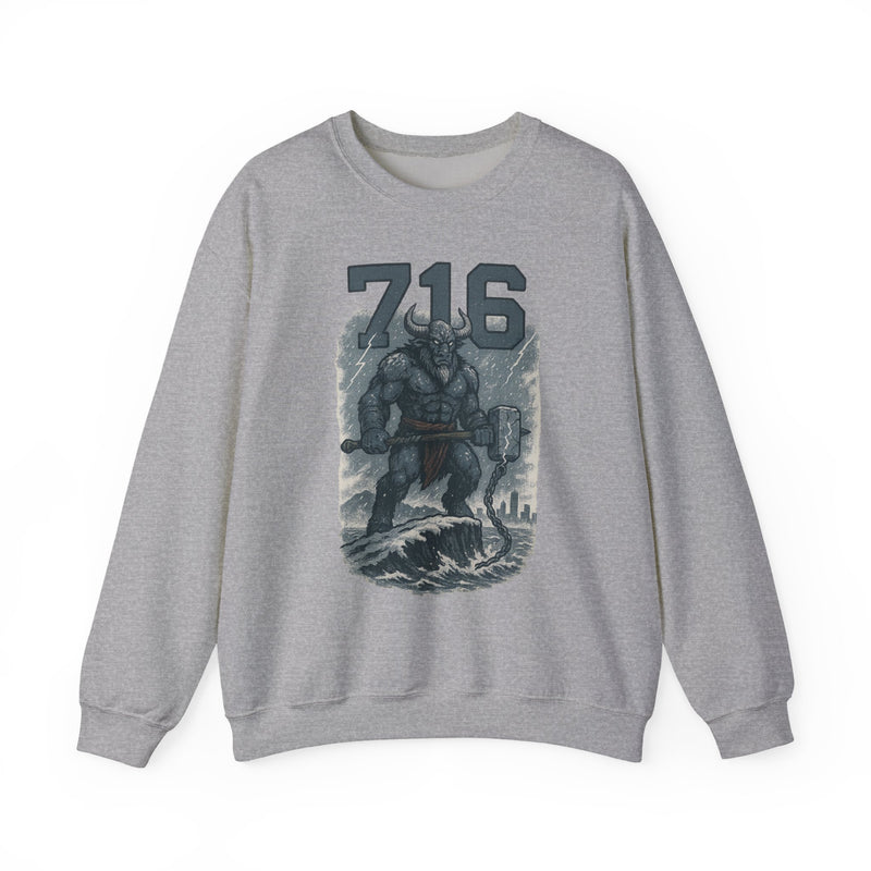 The Hornwake | Buffalo Area Code Football Sweatshirt