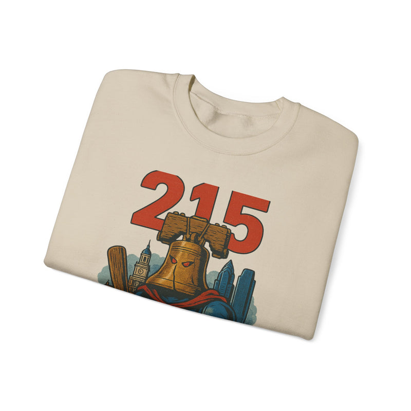 The Bellborn | Philadelphia Area Code Baseball Sweatshirt