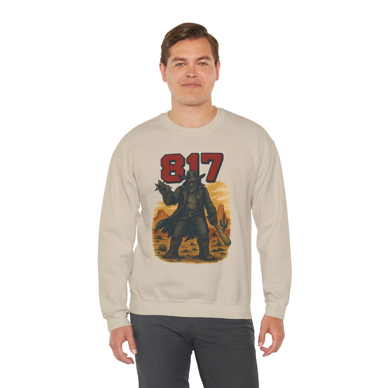 The Last Slingers | Texas Area Code Baseball Sweatshirt