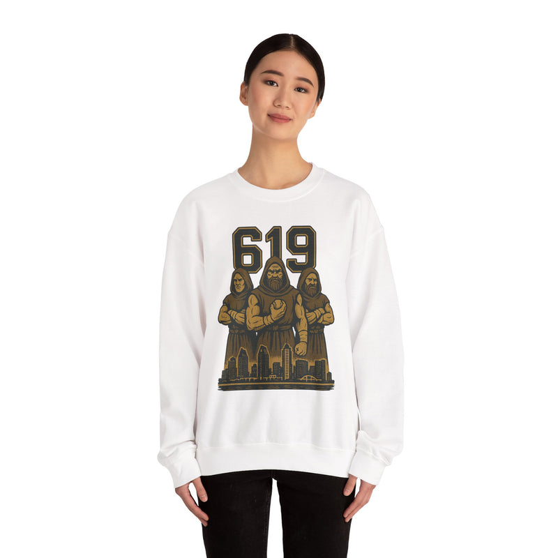 The Cleansed Order | San Diego Area Code Baseball Sweatshirt