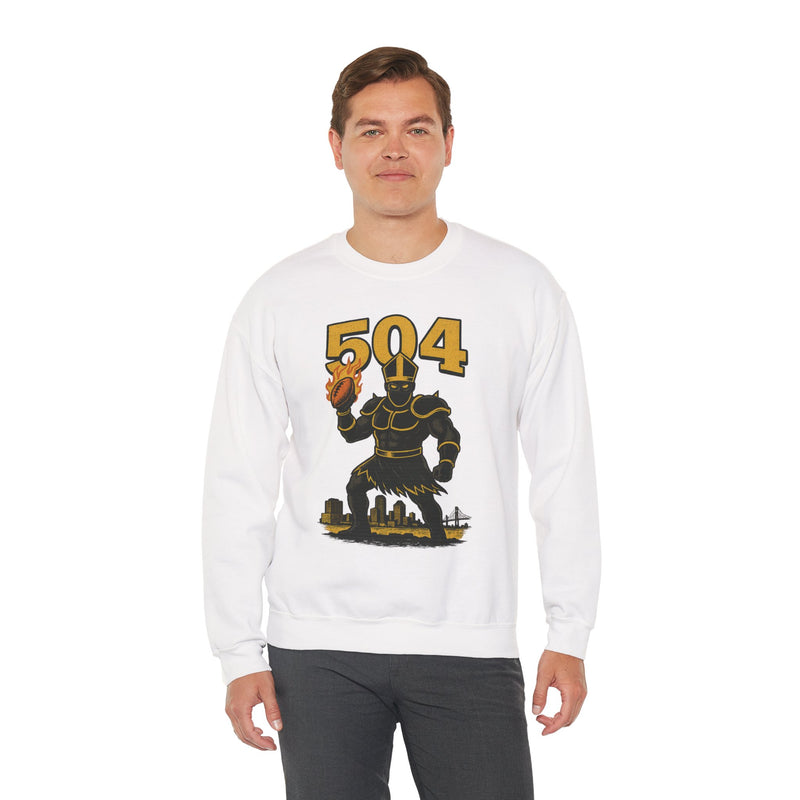 The Hollow Bishop | New Orleans Area Code Football Sweatshirt