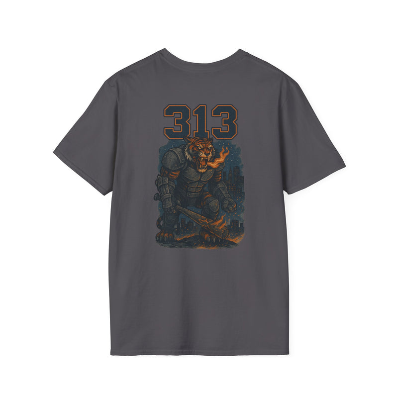 The Ironclaw | Detroit Area Code Baseball Tee