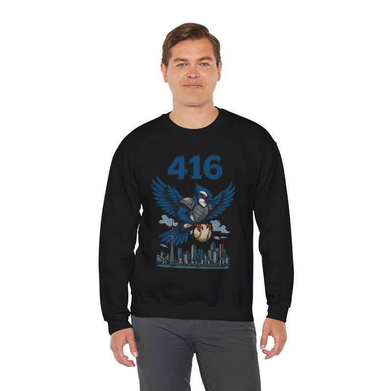 The Sky Talons | Toronto Area Code Baseball Sweatshirt
