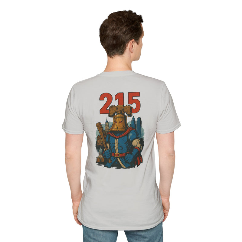 The Bellborn | Philadelphia Area Code Baseball Tee