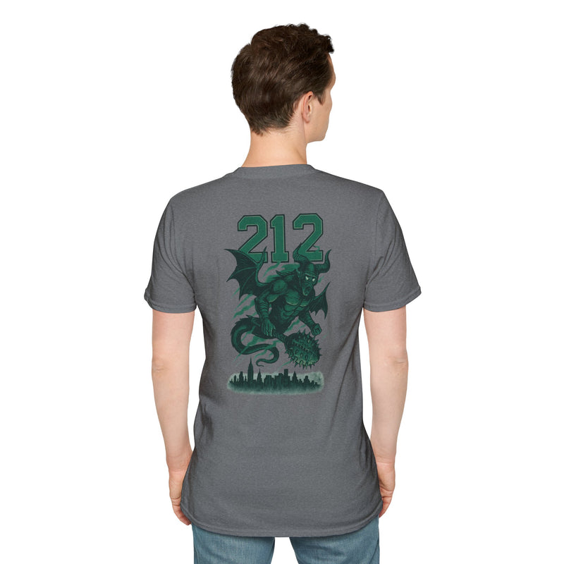 The Airborne Verdict | New York Area Code Football Tee