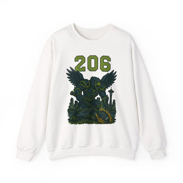 The Stormreign | Seattle Area Code Football Sweatshirt