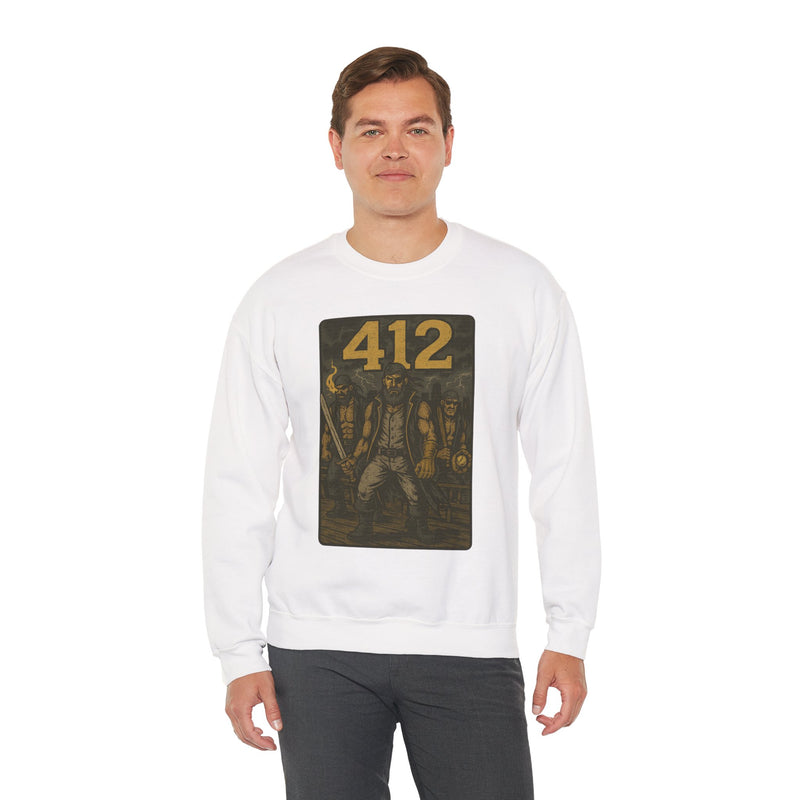 The Floodline Pact | Pittsburgh Area Code Baseball Sweatshirt