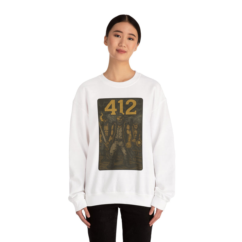 The Floodline Pact | Pittsburgh Area Code Baseball Sweatshirt