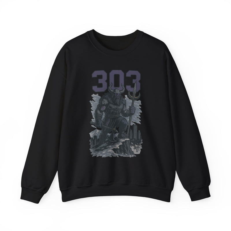The Cragborn | Colorado Area Code Baseball Sweatshirt
