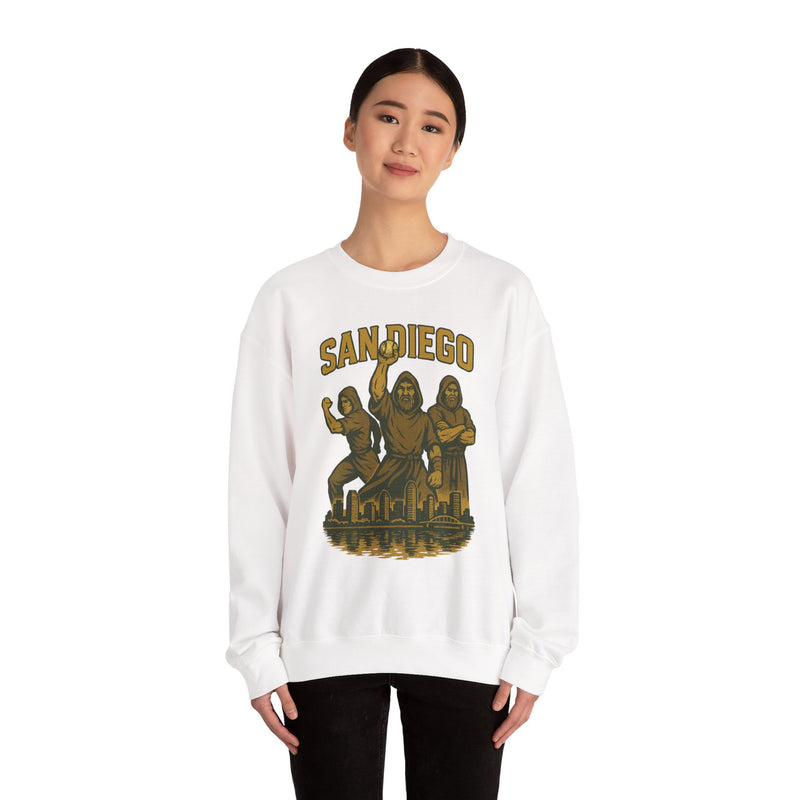 The Cleansed Order | San Diego Area Code Baseball Sweatshirt