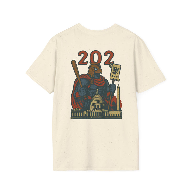 The Vigilant Order | Washington Area Code Baseball Tee