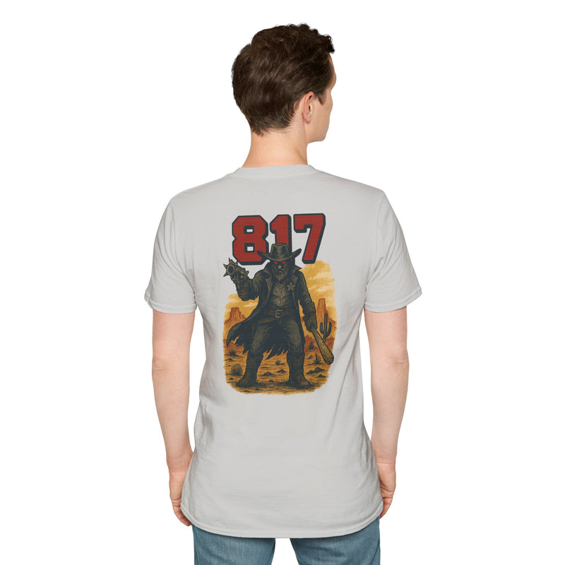 The Last Slingers | Texas Area Code Baseball Tee