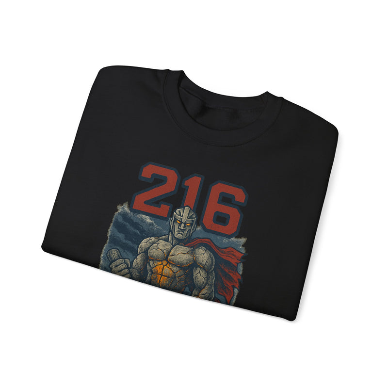 The Stone Vigil | Cleveland Area Code Baseball Sweatshirt