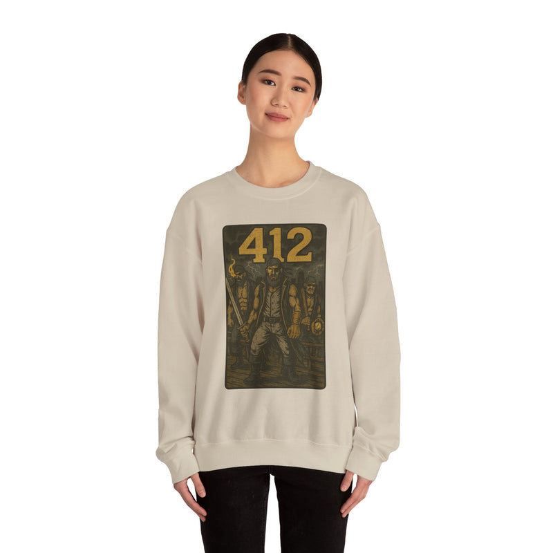 The Floodline Pact | Pittsburgh Area Code Baseball Sweatshirt