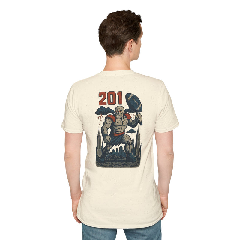 The Silencebreaker | New York Area Code Football Tee