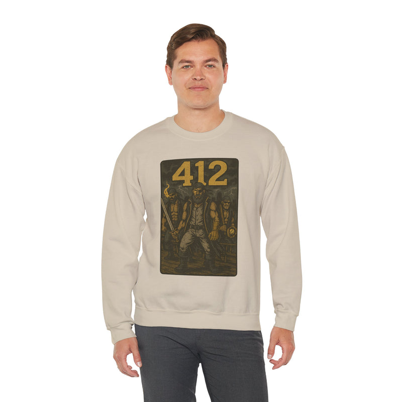 The Floodline Pact | Pittsburgh Area Code Baseball Sweatshirt