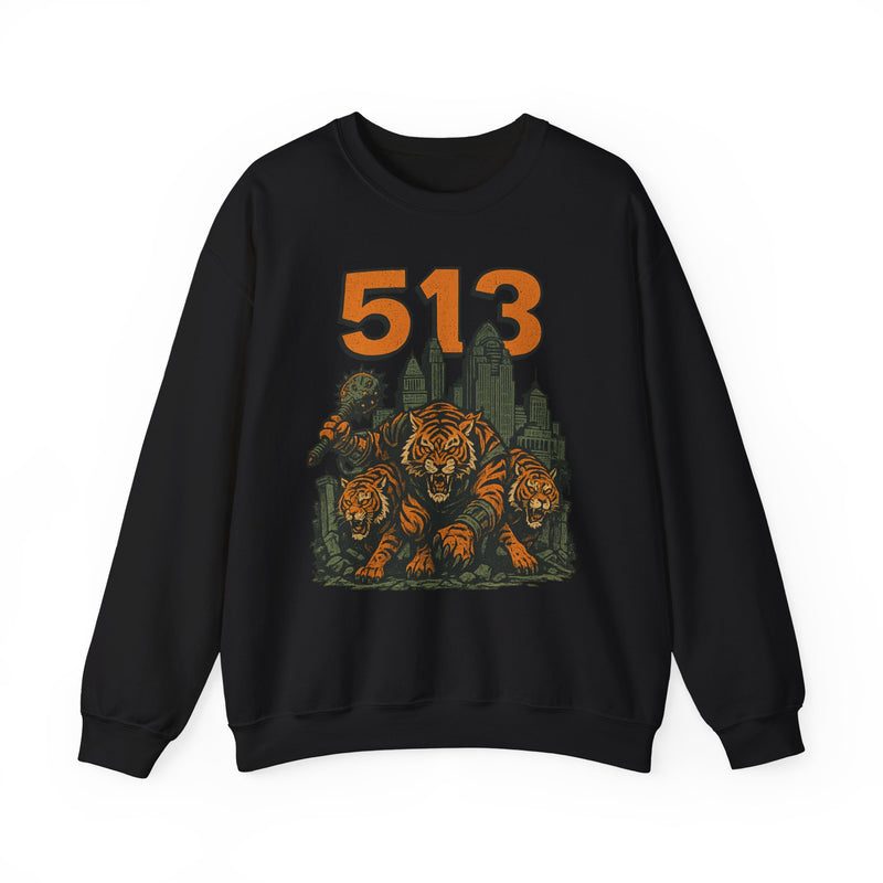 The Emberstripe Kin | Cincinnati Area Code Football Sweatshirt