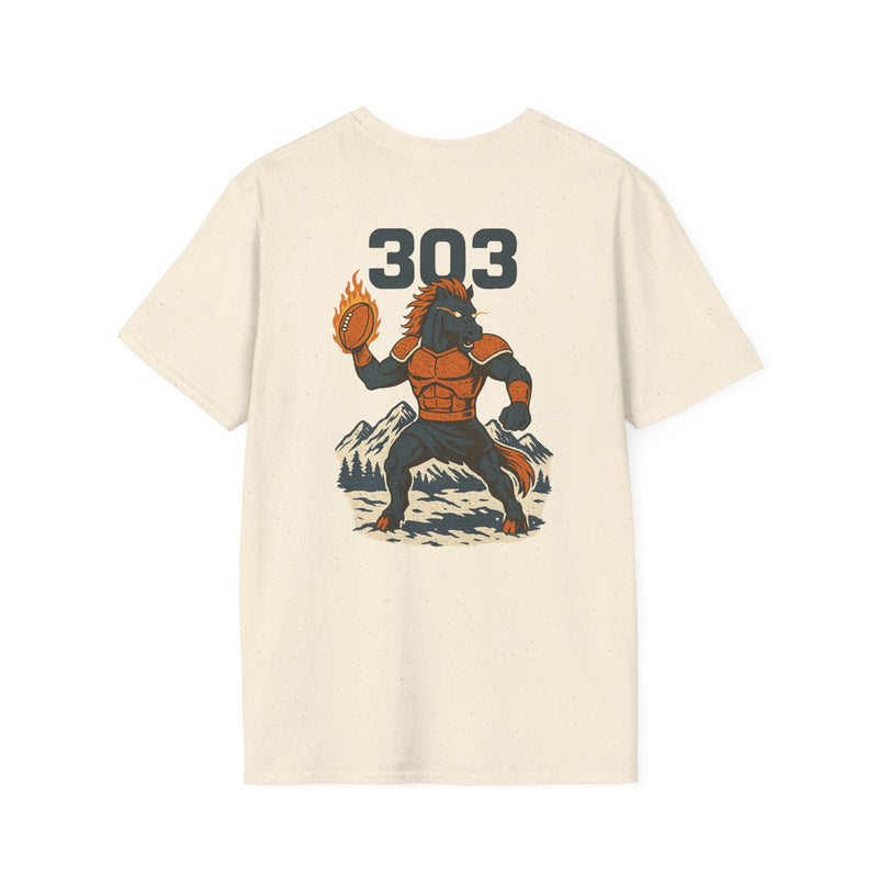 The Stormbrand | Denver Area Code Football Tee