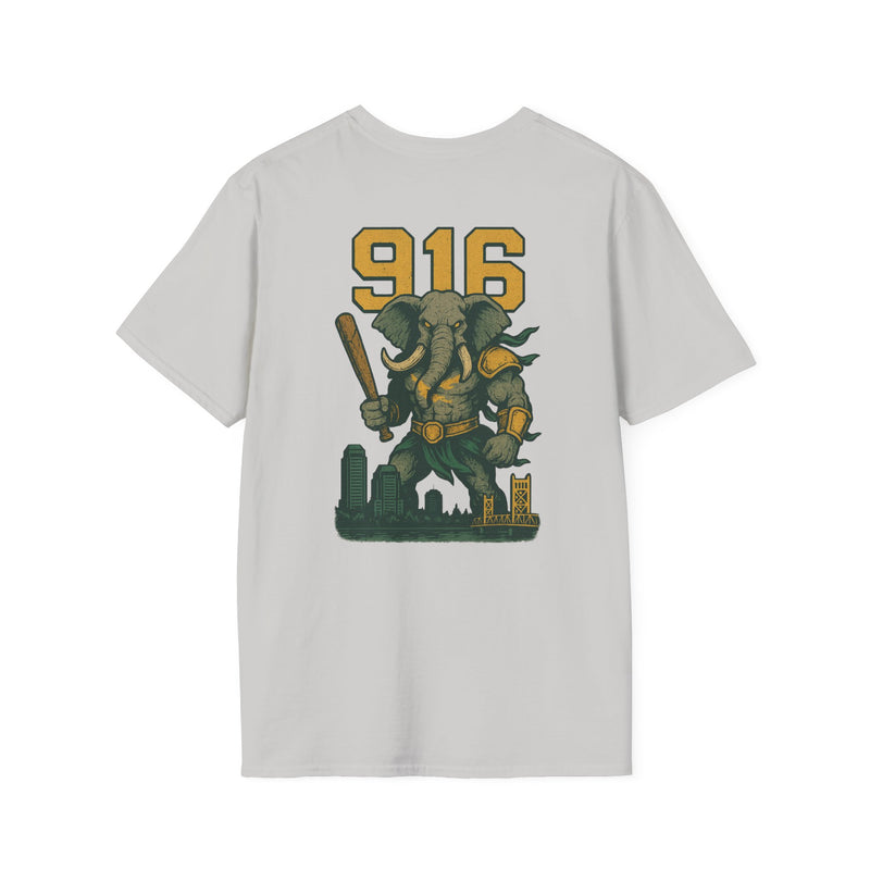 The Tuskborne Twins | Sacramento Area Code Baseball Tee