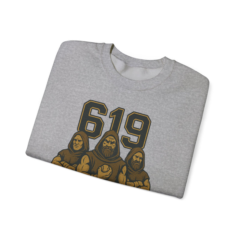 The Cleansed Order | San Diego Area Code Baseball Sweatshirt