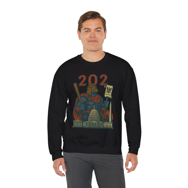 The Vigilant Order | Washington Area Code Baseball Sweatshirt