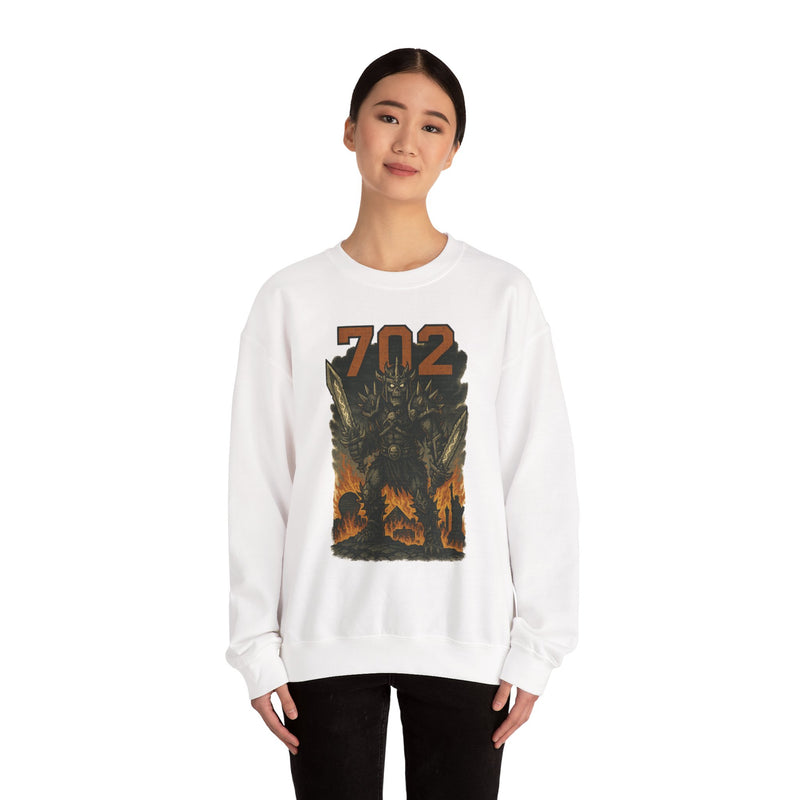 The Hollow Warden | Las Vegas Area Code Football Sweatshirt