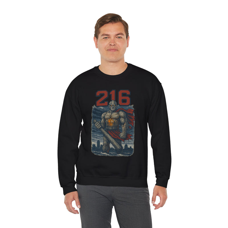 The Stone Vigil | Cleveland Area Code Baseball Sweatshirt