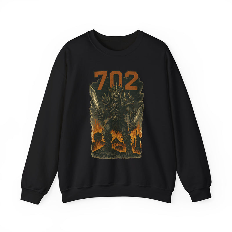 The Hollow Warden | Las Vegas Area Code Football Sweatshirt
