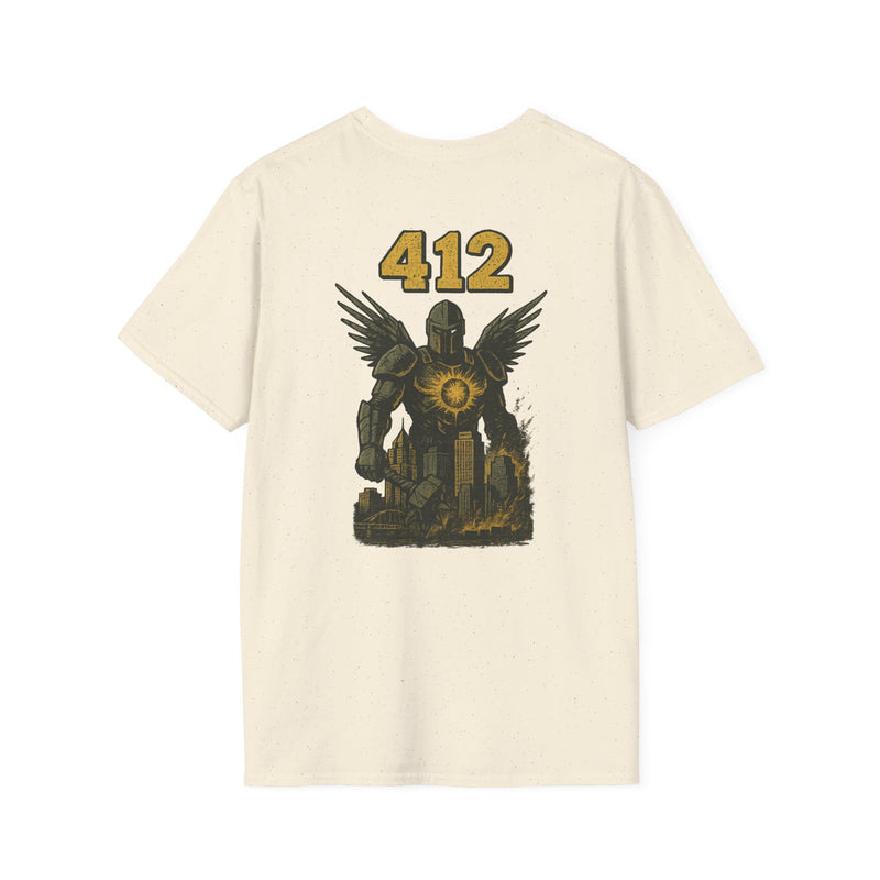 The Blackvault Warden | Pittsburgh Area Code Football Tee