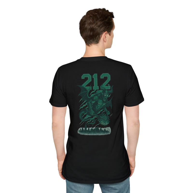 The Airborne Verdict | New York Area Code Football Tee