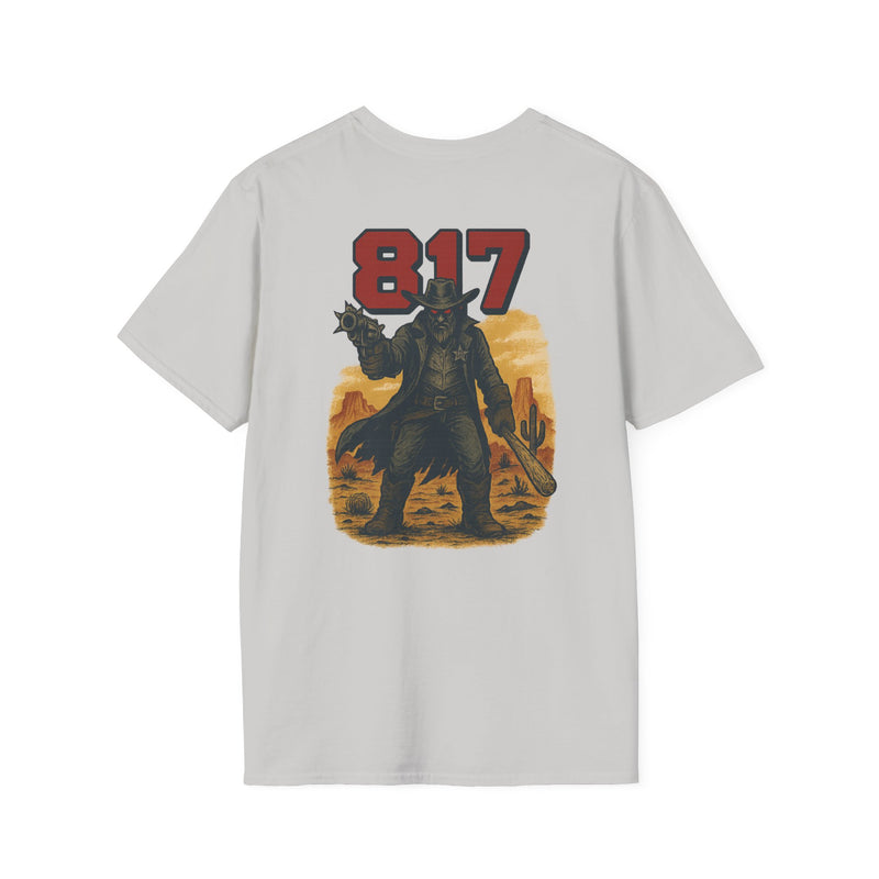 The Last Slingers | Texas Area Code Baseball Tee