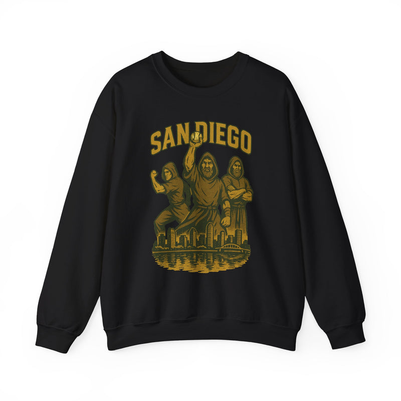 The Cleansed Order | San Diego Area Code Baseball Sweatshirt