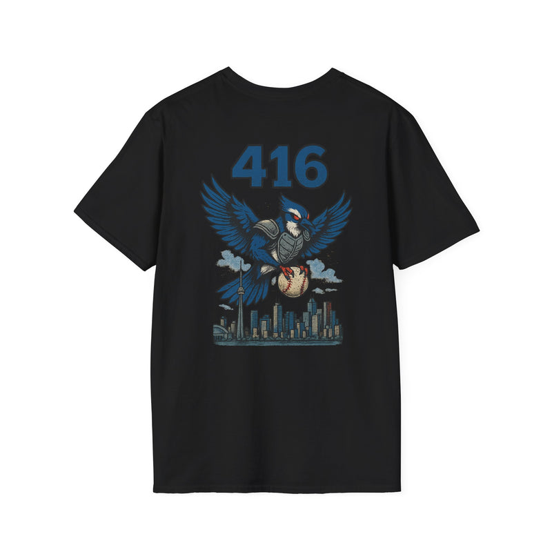 The Sky Talons | Toronto Area Code Baseball Tee