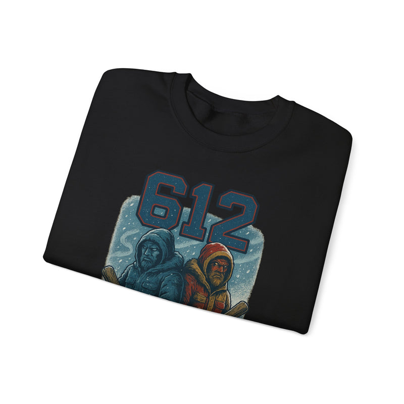 Icebound Sentinels | Minnesota Area Code Baseball Sweatshirt