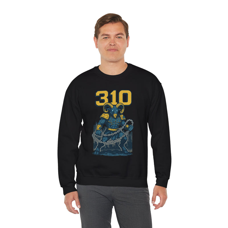 The Faultbinder | Los Angeles Area Code Football Sweatshirt