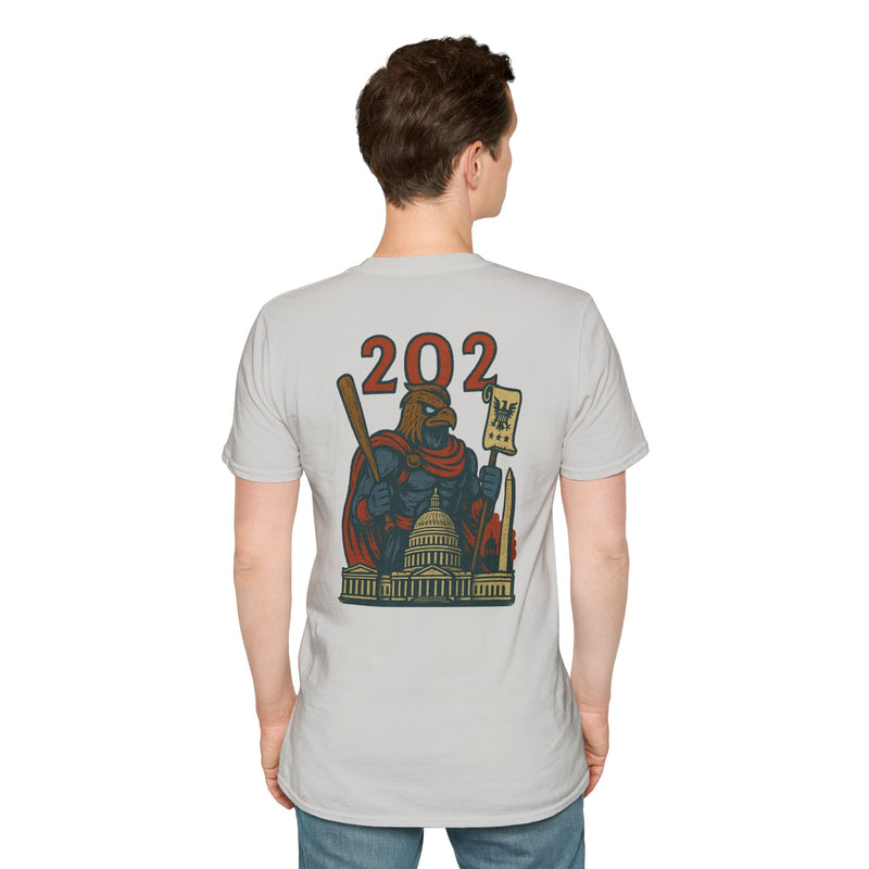 The Vigilant Order | Washington Area Code Baseball Tee