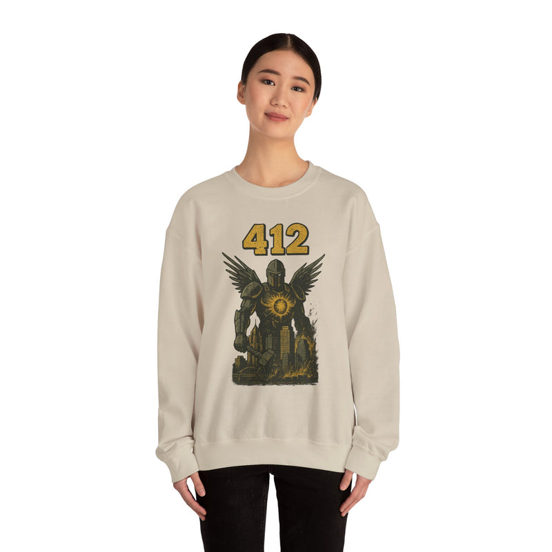 The Blackvault Warden | Pittsburgh Area Code Football Sweatshirt