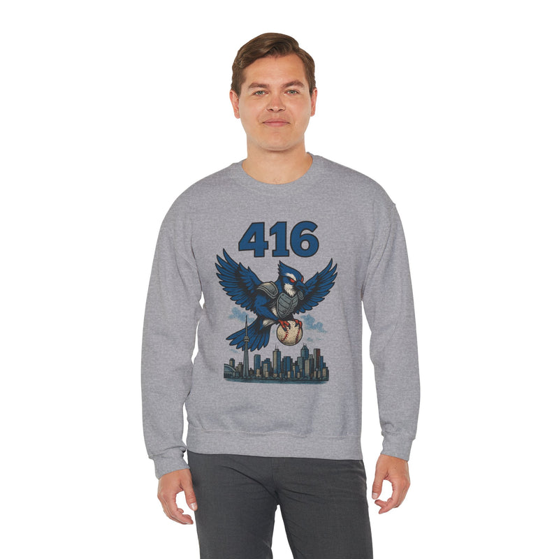 The Sky Talons | Toronto Area Code Baseball Sweatshirt