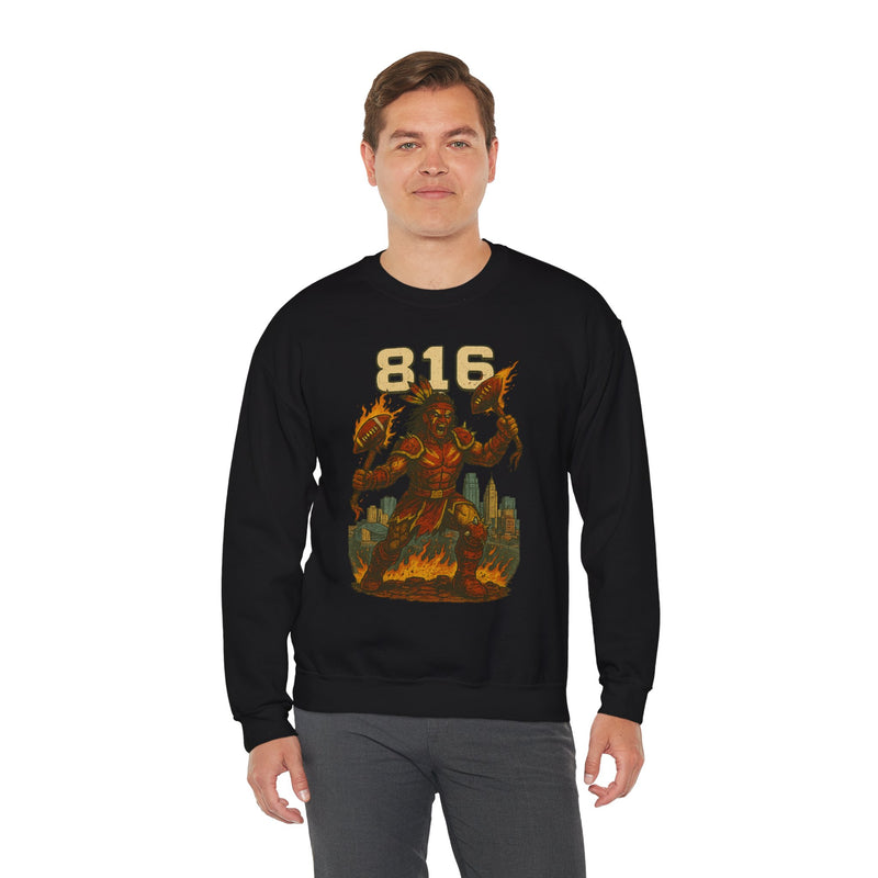 The Embermantle | Kansas City Area Code Football Sweatshirt