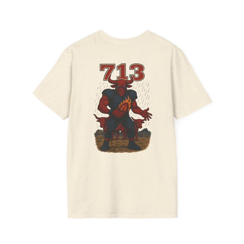 The Hornbrand Titan | Houston Area Code Football Tee