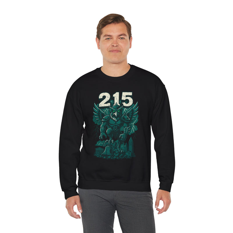 The Bellwraith | Philadelphia Area Code Football Sweatshirt