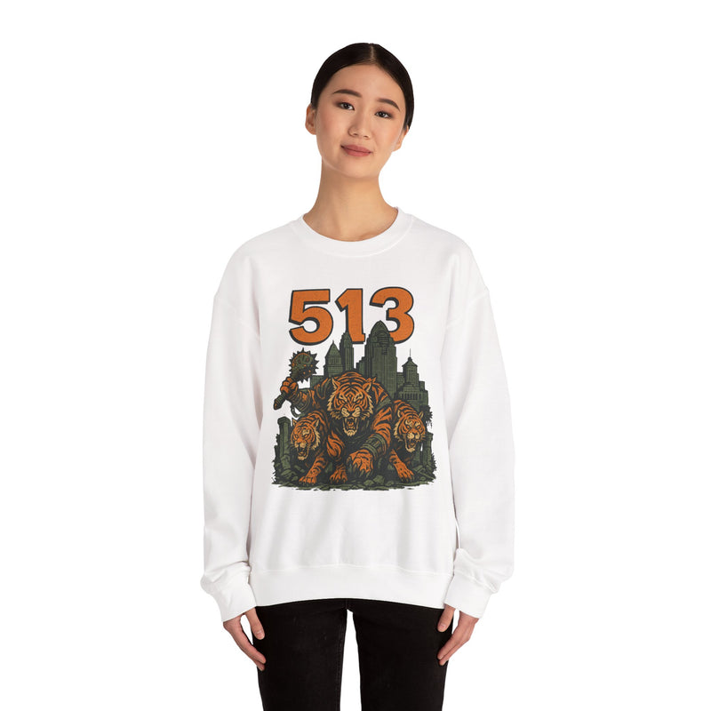 The Emberstripe Kin | Cincinnati Area Code Football Sweatshirt