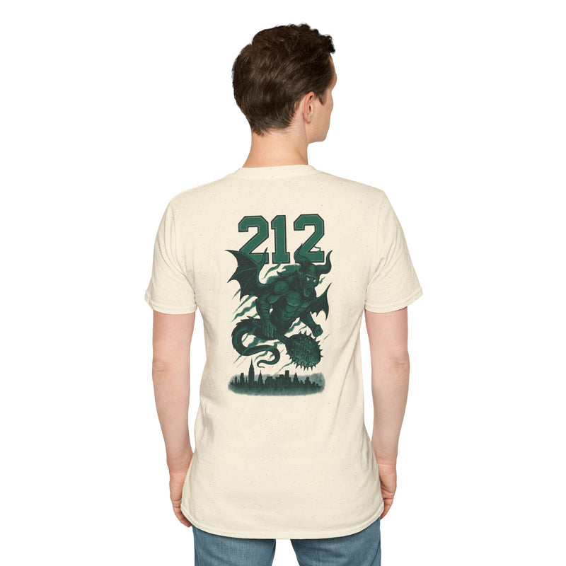 The Airborne Verdict | New York Area Code Football Tee